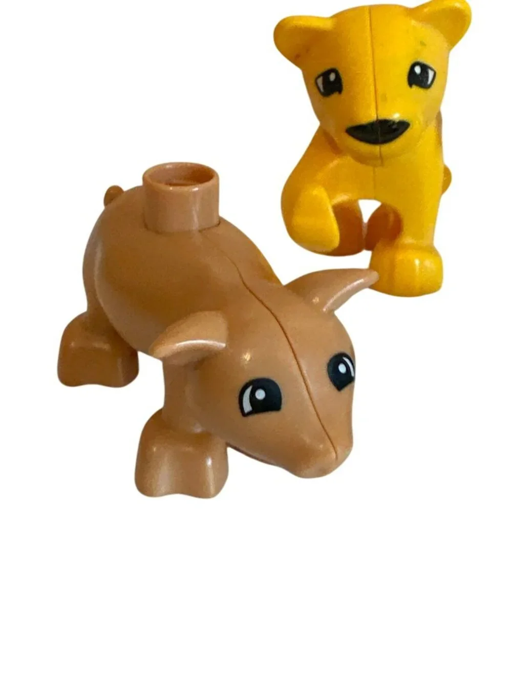 LEGO Duplo Animals Lot Farm Zoo Pigs Lion Cow Orca Whale Zookeeper Figure Toys
